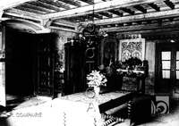 "Casa Viu. Comedor, ángulo izquierdo". Ricardo Compairé Escartín. Torla