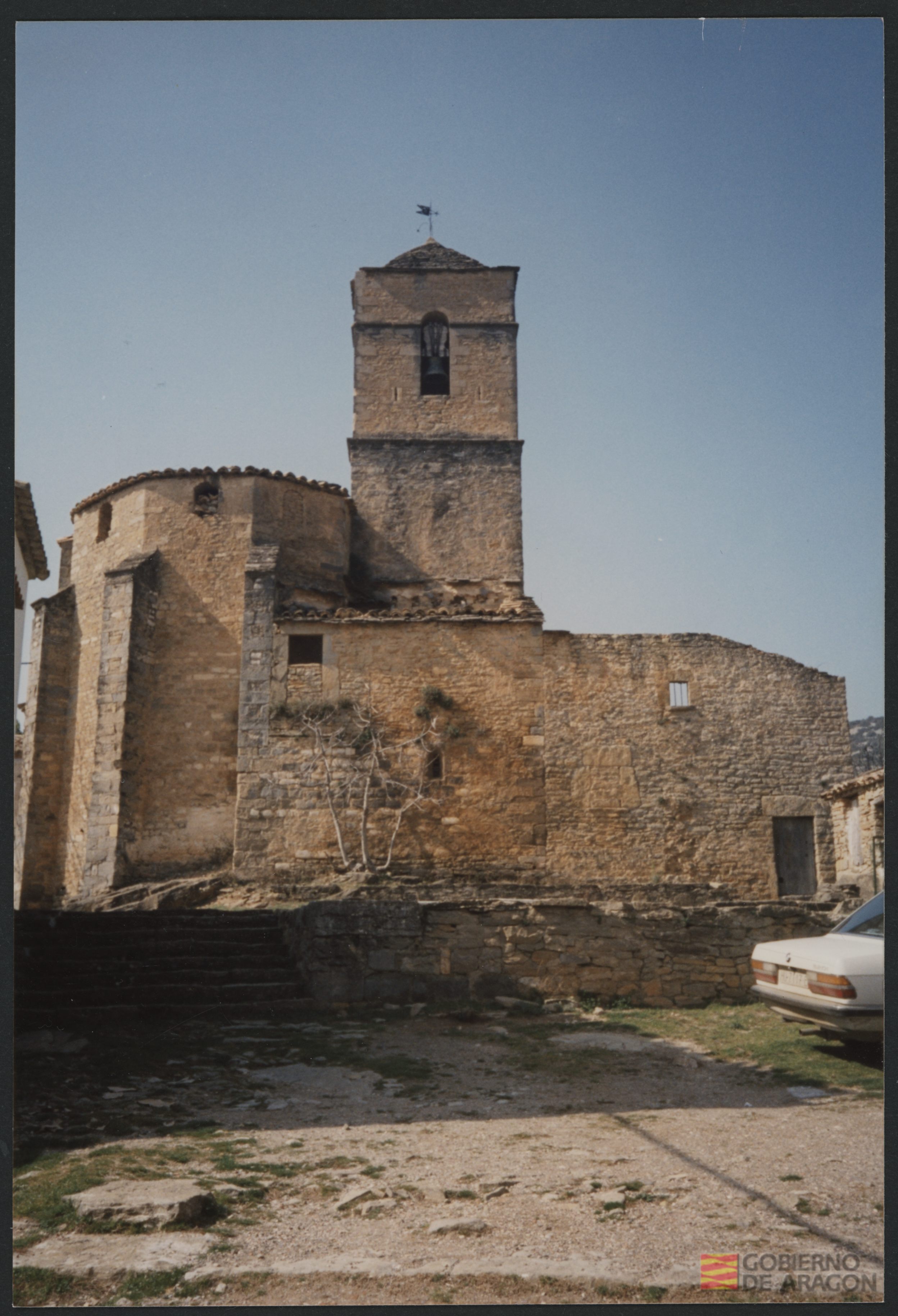 Iglesia parroquial de San Juan Bautista. Ángel Crespo Yagüe. Rodellar