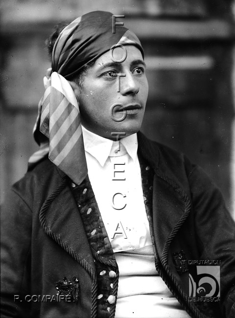 "Busto belsetano". Ricardo Compairé Escartín. Bielsa