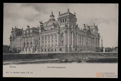 "Berlin. Das Reichstagsgebaüde"