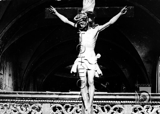 "El cristo de Santo Domingo". Ricardo Compairé Escartín. Huesca