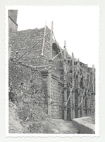 Proyecto adicional al de urbanización parcial de los alrededores de la Catedral. Arquitecto: César Jalón. Albarracín