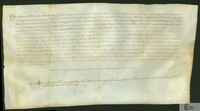 Sentencia del Justicia de Fraga en la causa existente entre los procuradores del herbaje de Fraga y los hombres de Monreal por el derecho que los primeros reclamaban de abrevar sus ganados en las balsas de En Roca y Tossal Roig, que se sentencia a favor de los primeros