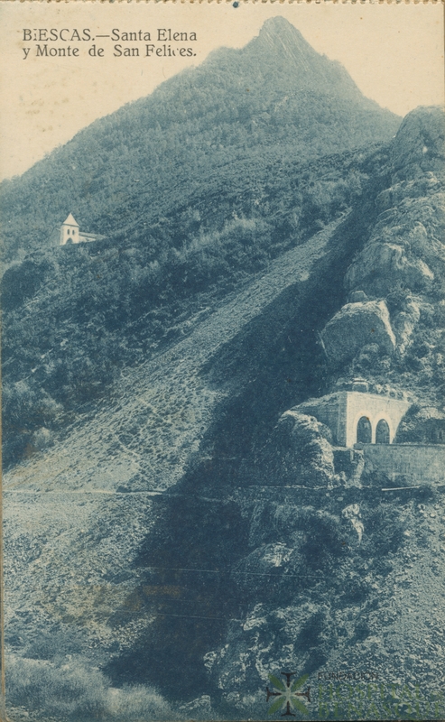 "Biescas. Santa Elena y Monte de San Felices."
