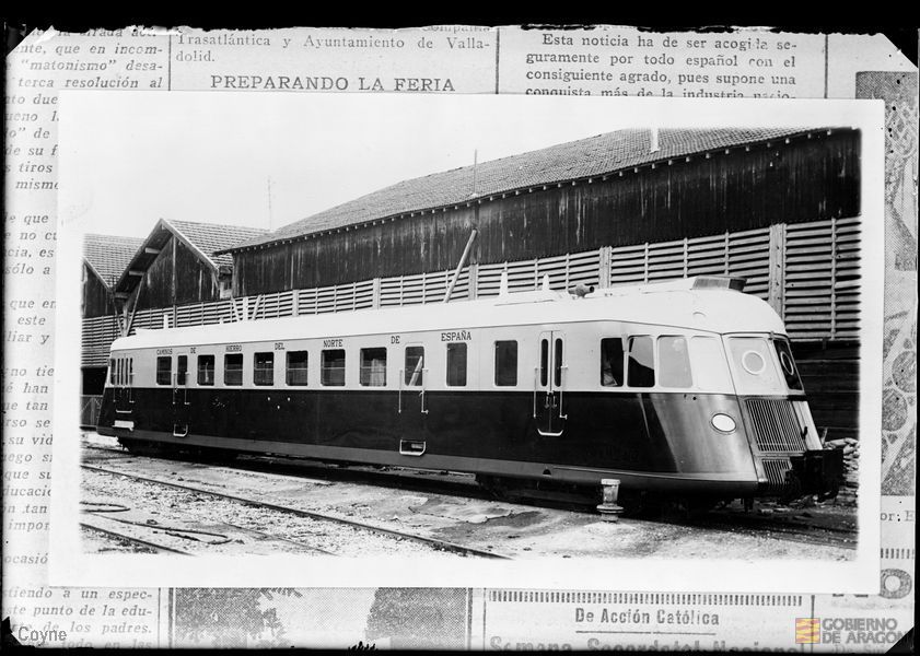 Fotografía de un ferrocarril