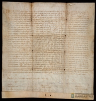 Alfonso III confirma los fueros y privilegios concedidos a los habitantes de Barbastro