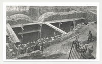 Proyecto adicional al de urbanización parcial de los alrededores de la Catedral. Arquitecto: César Jalón. Albarracín