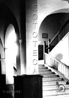 "Escalera Colegio de San Bernardo". Ricardo Compairé Escartín. Huesca