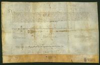 Martín I, rey de Aragón, confirma a la ciudad de Jaca todas las franquicias, fueros y privilegios que ya tenía por concesión de su padre, Pedro IV de Aragón, y por sus antecesores