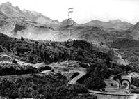 "Francia desde el pilón de Somport". Ricardo Compairé Escartín. Canfranc
