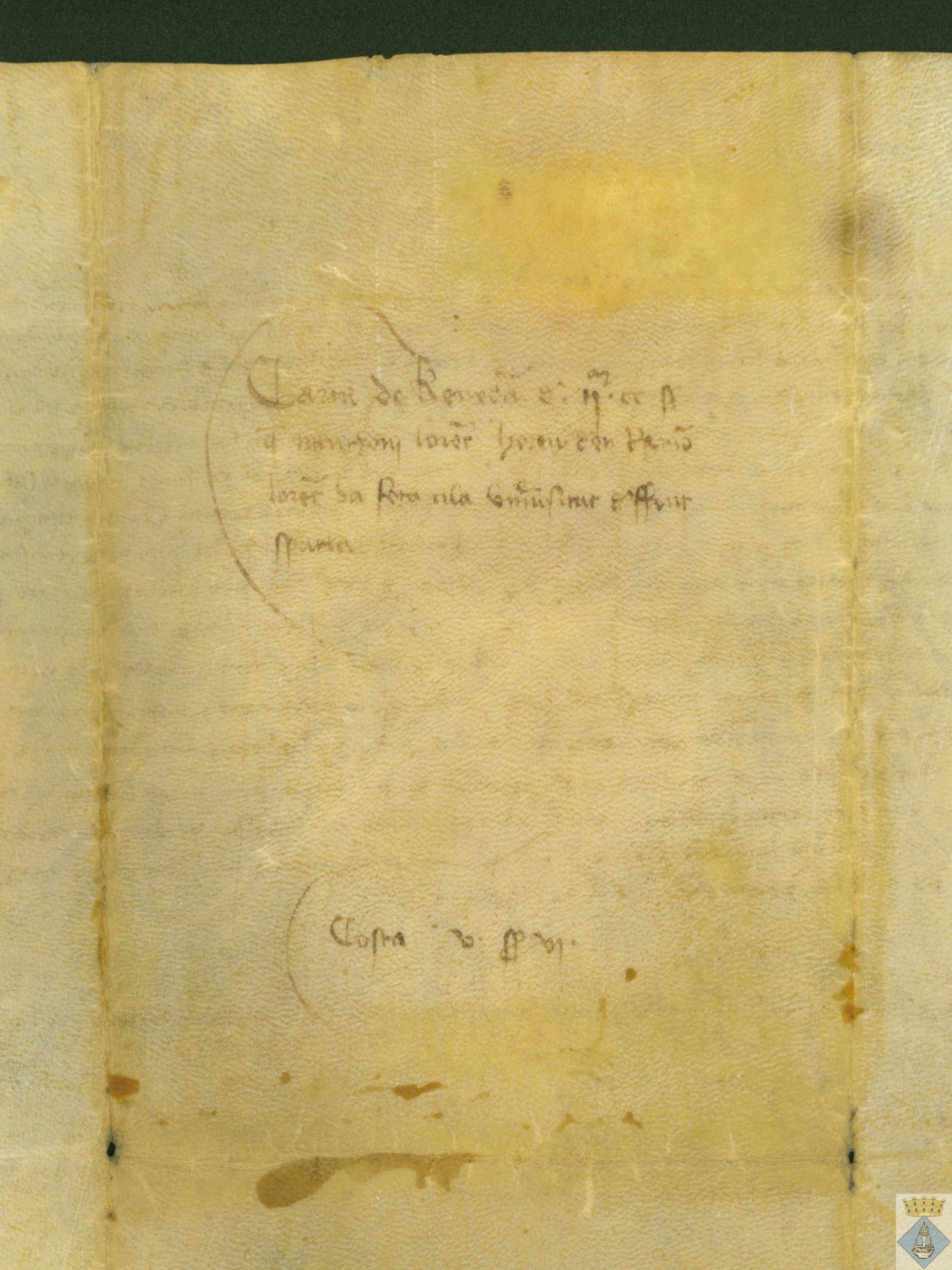 Carta de luición de 1.200 sueldos censales que Antón Lorenzo, presbítero de Morella, hace a la Universidad de Fuentespalda