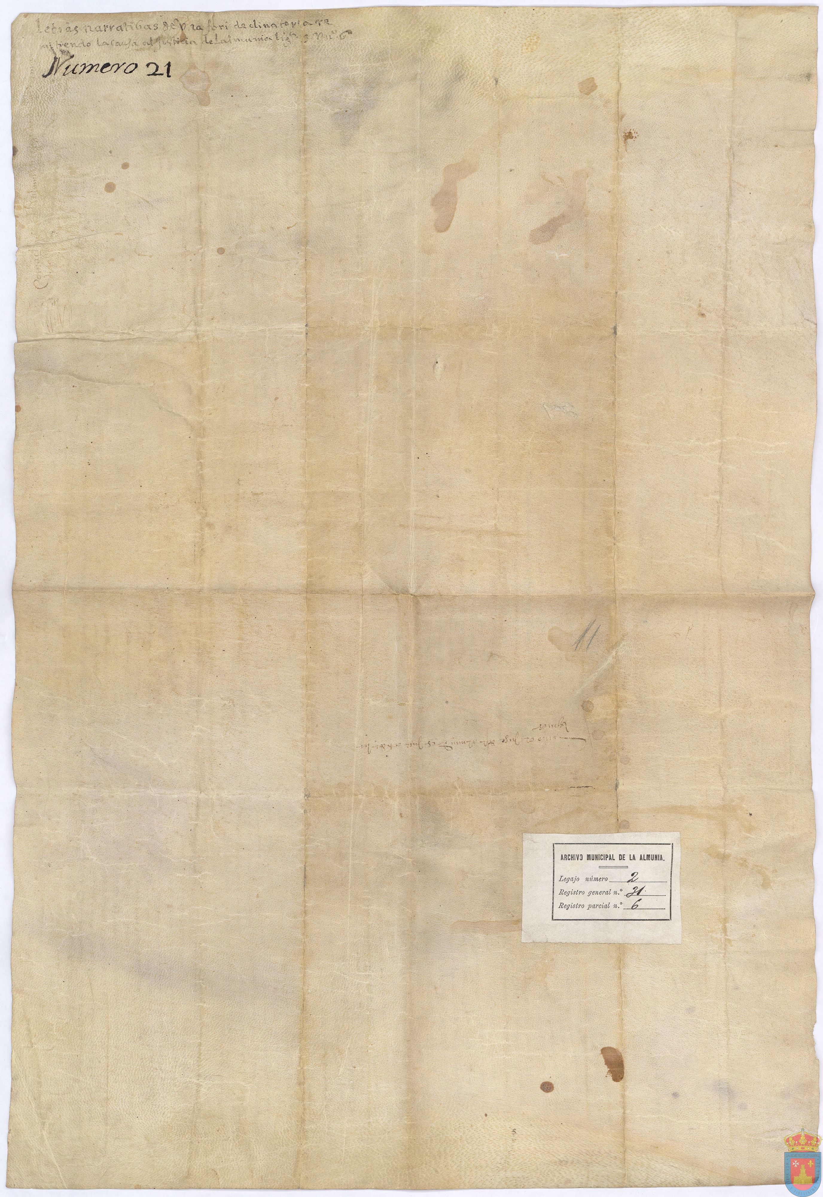 Declinatoria del fuero y remisión de las causas al Justicia de La Almunia.