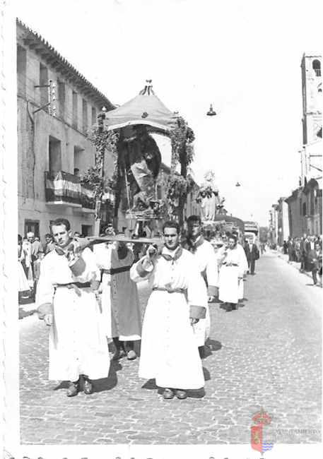 Procesión San Roque. La Puebla de Alfindén