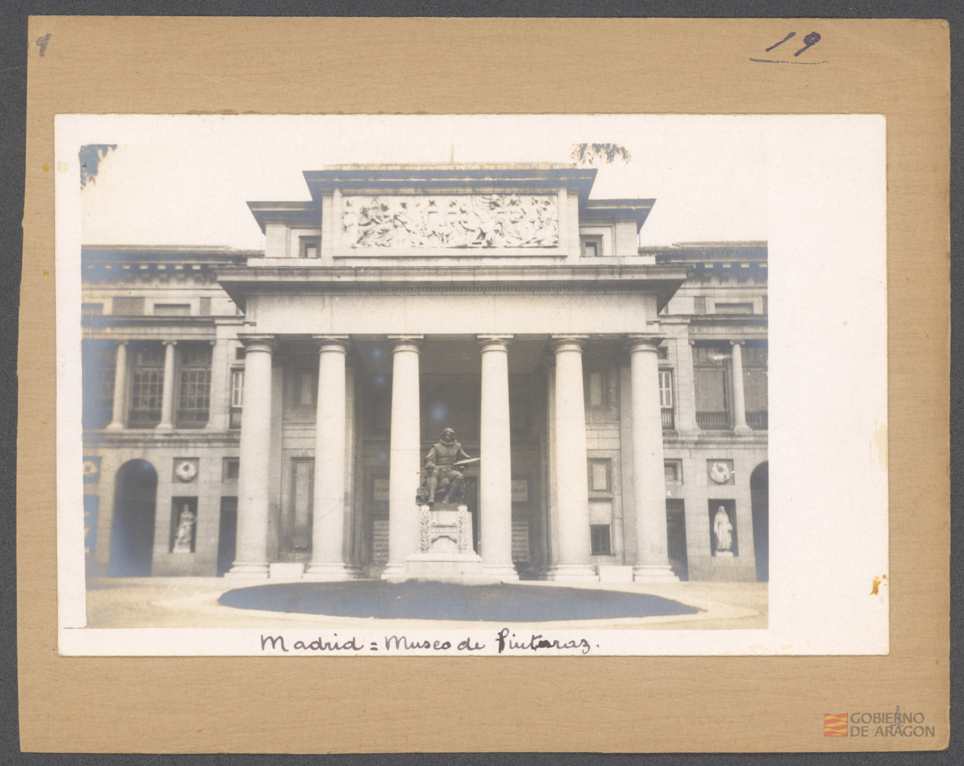 "Madrid: Museo de pinturas"