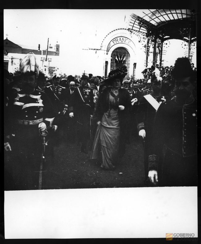Inauguración de la Exposición Hispano-Francesa. Ignacio Coyne