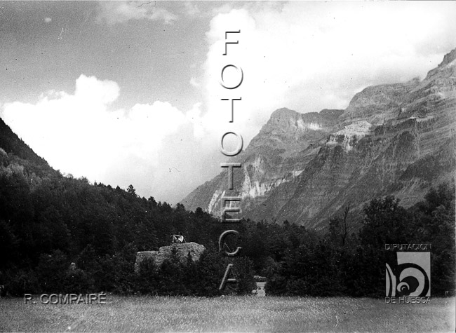 "Pineta. El llano". Ricardo Compairé Escartín. Valle de Pineta