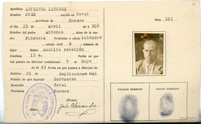 Abizanda Latorre, José. Naval