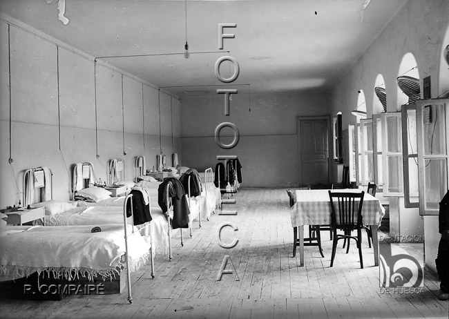 "Sanatorio. Una sala". Ricardo Compairé Escartín. Boltaña