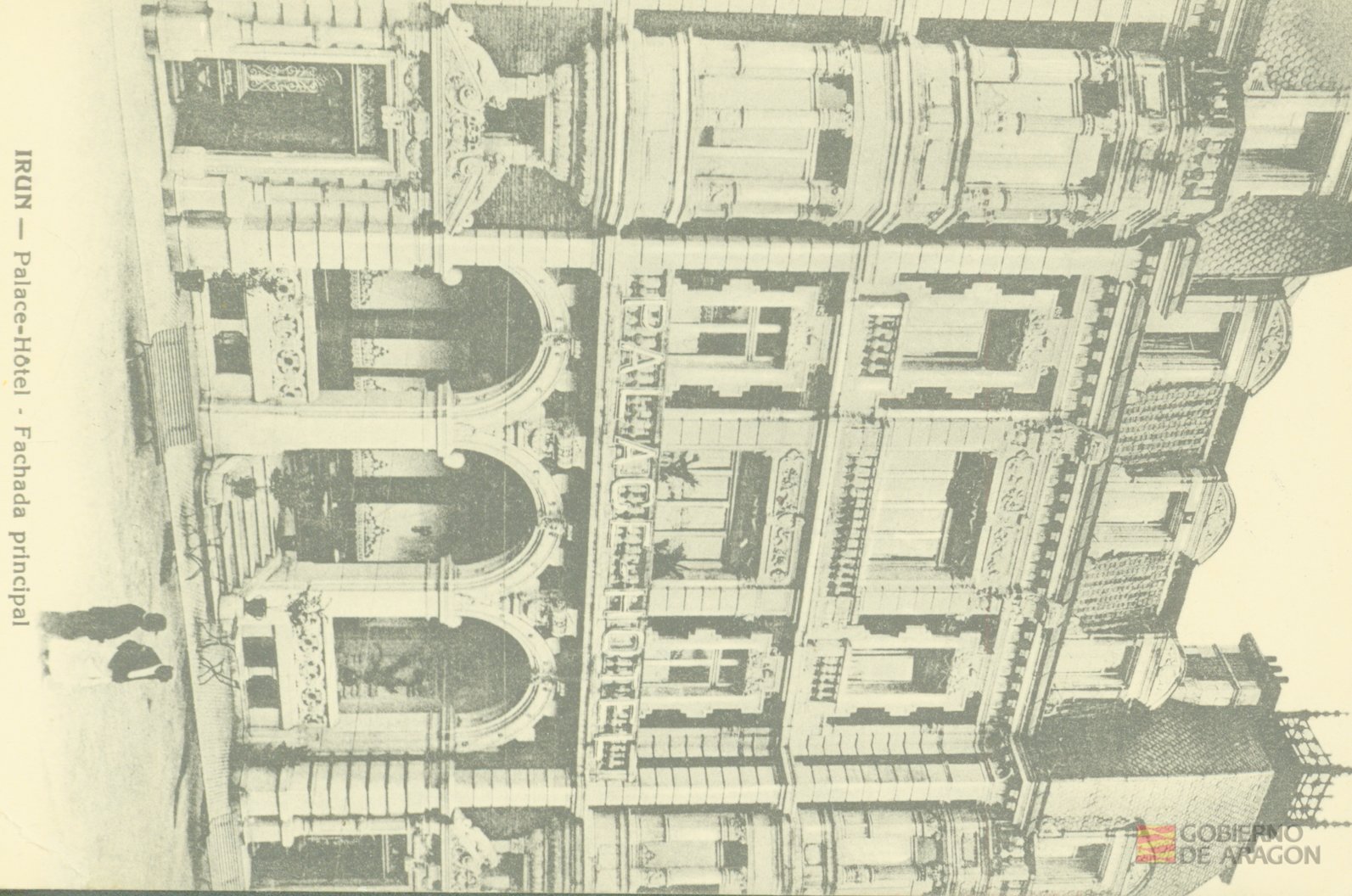 "Irún. Palace-Hotel. Fachada Principal"