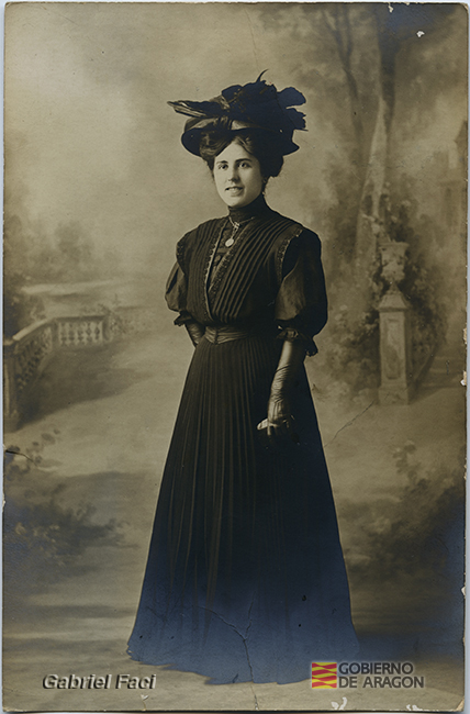 Retrato de Matilde Iribarren. Gabriel Faci Abad