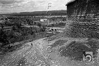 Paisaje desde el pueblo. Alfonso Foradada Coll. Santalecina