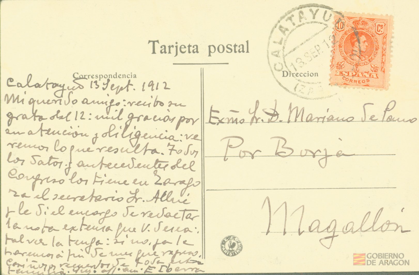 "Irún. Palace-Hotel. Fachada Principal"