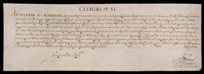 Privilegio del papa Clemente XI