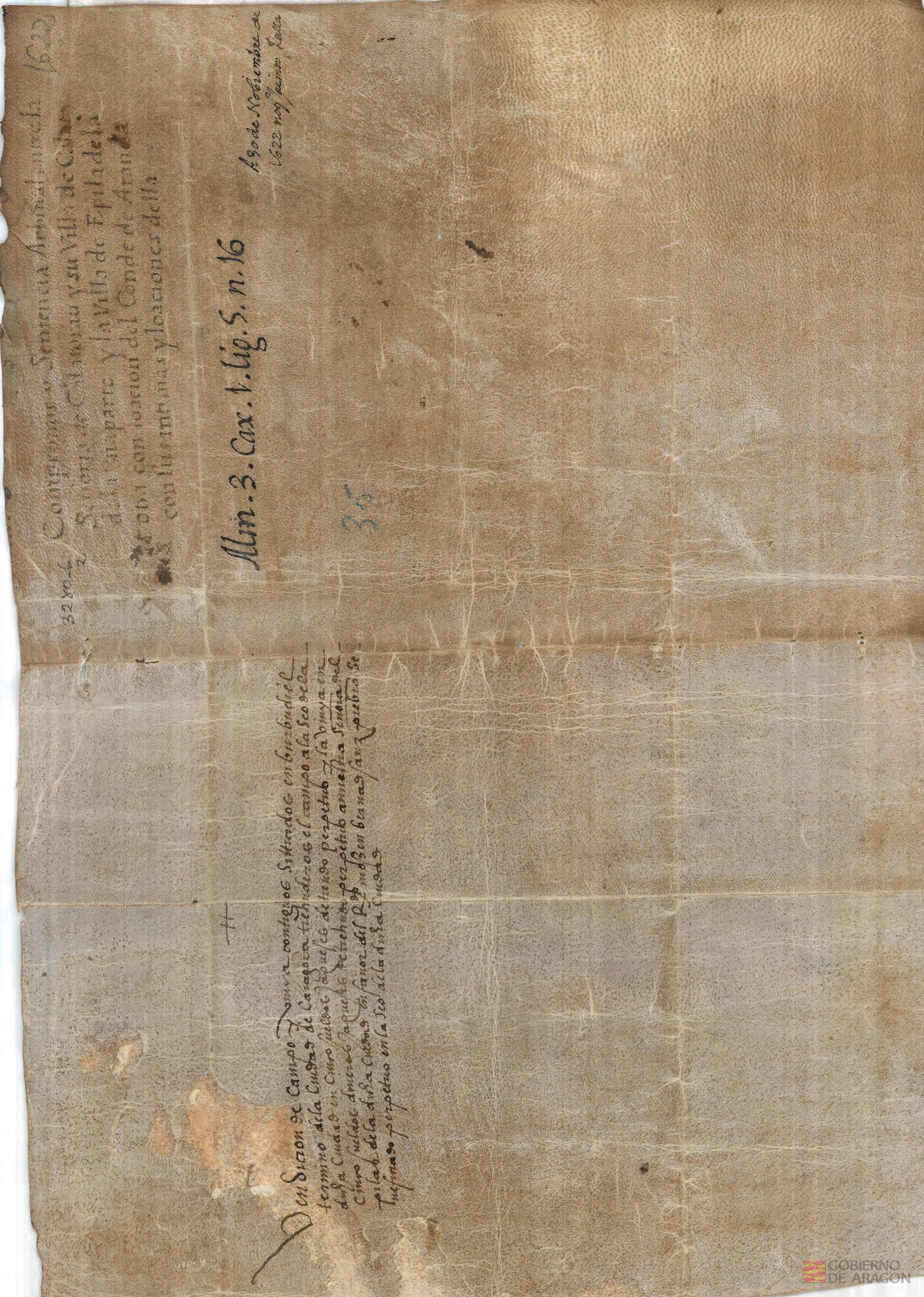 Gascón López de Rueda,caballero,vende a su hermano García López de Rueda,la torre de Casanueva con todas sus heredades y pertenencias,por 10000 sueldos jaqueses.