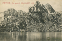 "5. Benasque. Ibón grande de Batisielles (2250 met)."
