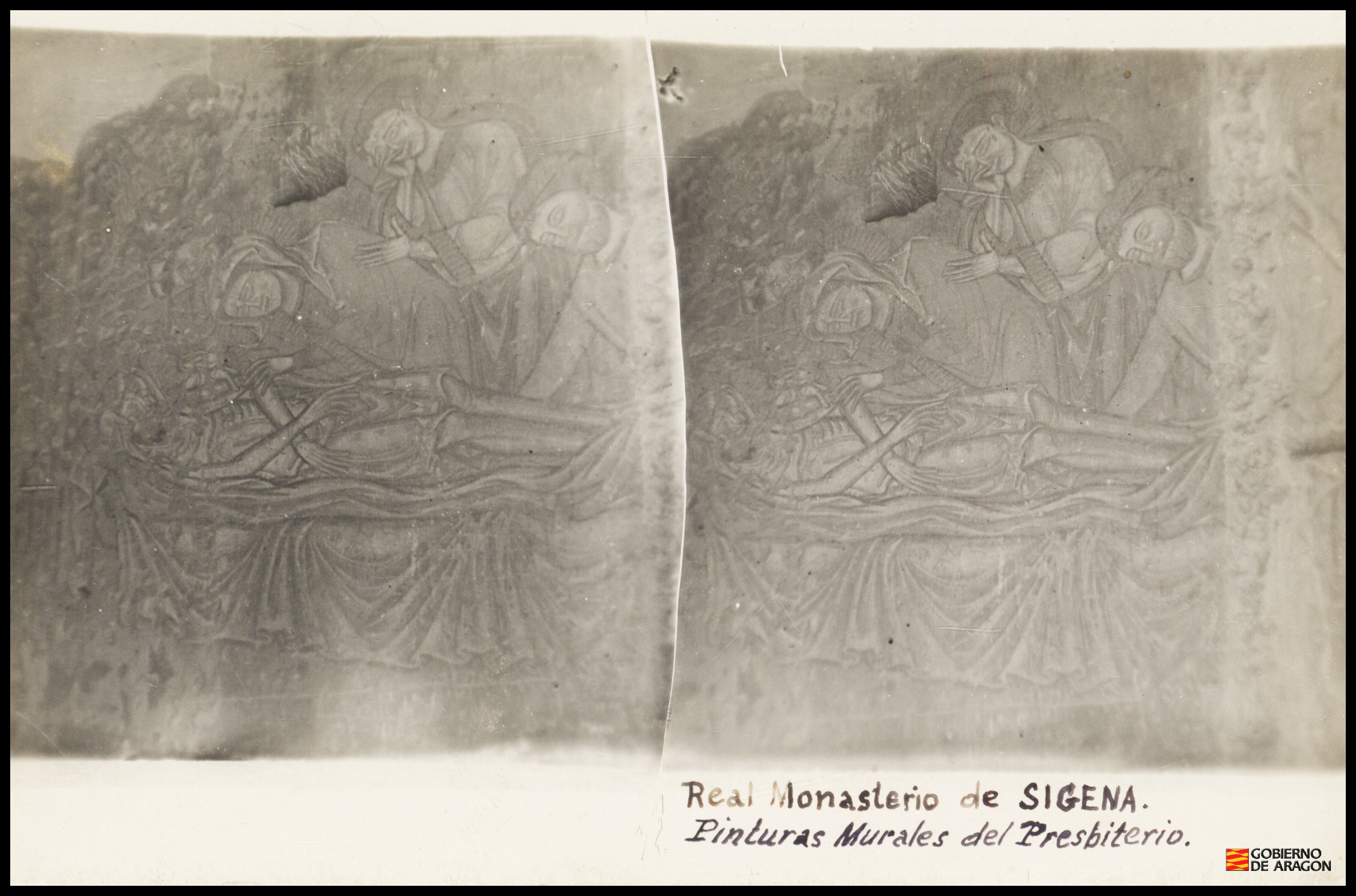 "Real Monasterio de Sigena. Pinturas murales del Presbiterio"