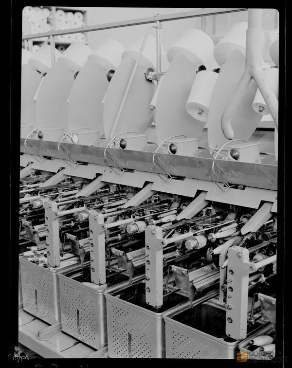 Interior de la fábrica Textil Tarazona. Manuel Coyne