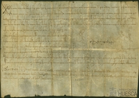 Pedro I, rey de Aragón y Navarra, dona a la catedral de Huesca los diezmos de la ciudad