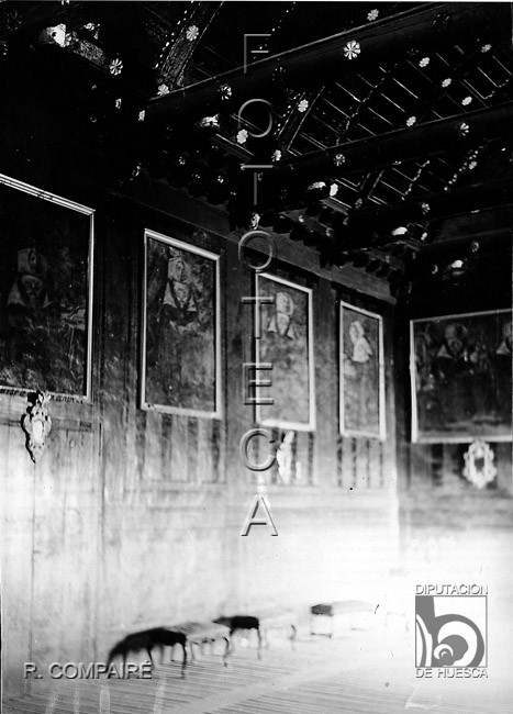 "Artesonado". Ricardo Compairé Escartín. Villanueva de Sigena