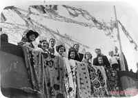 Reinas de fiestas en los toros