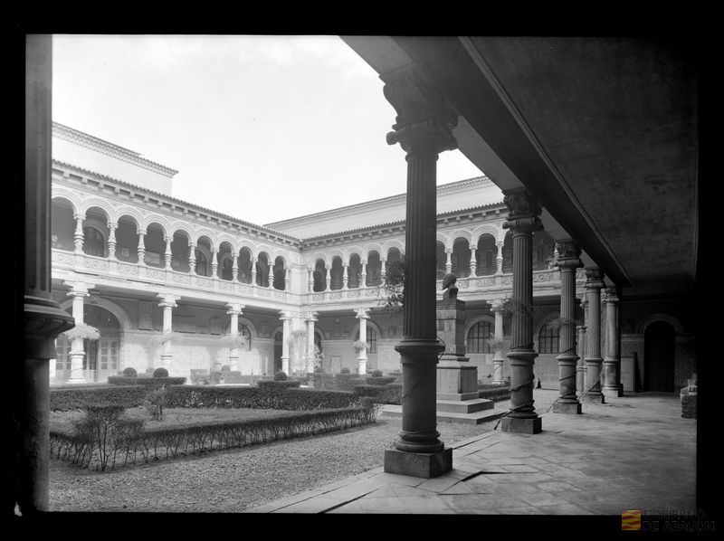 Museo de Museos (hoy Provincial): patio