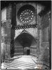 "Valderrobres, Teruel. Puerta de la iglesia y rosetón. Estilo: Gótico.". Juan Mora Insa