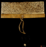 Carta de alianza entre el Concejo de Teruel y el de Mira sobre deudores y fianzas