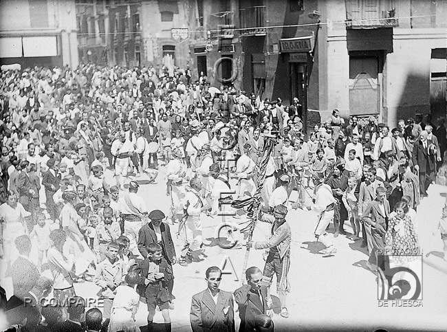 "Danzantes de Huesca" (2). Ricardo Compairé Escartín. Huesca
