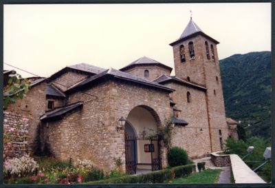 Iglesia del Salvador. Ángel Crespo Yagüe. Torla