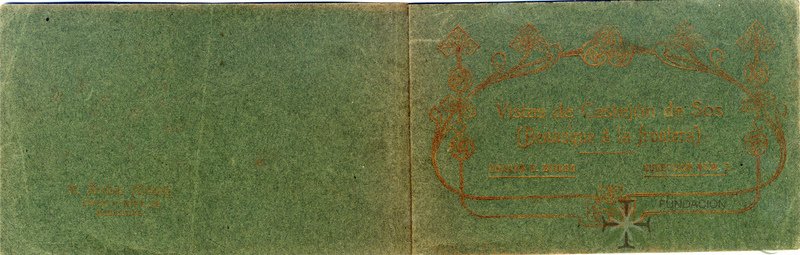 "Vistas de Castejón de Sos (Benasque à la frontera). Edición E. Bielsa. Colección número 2."