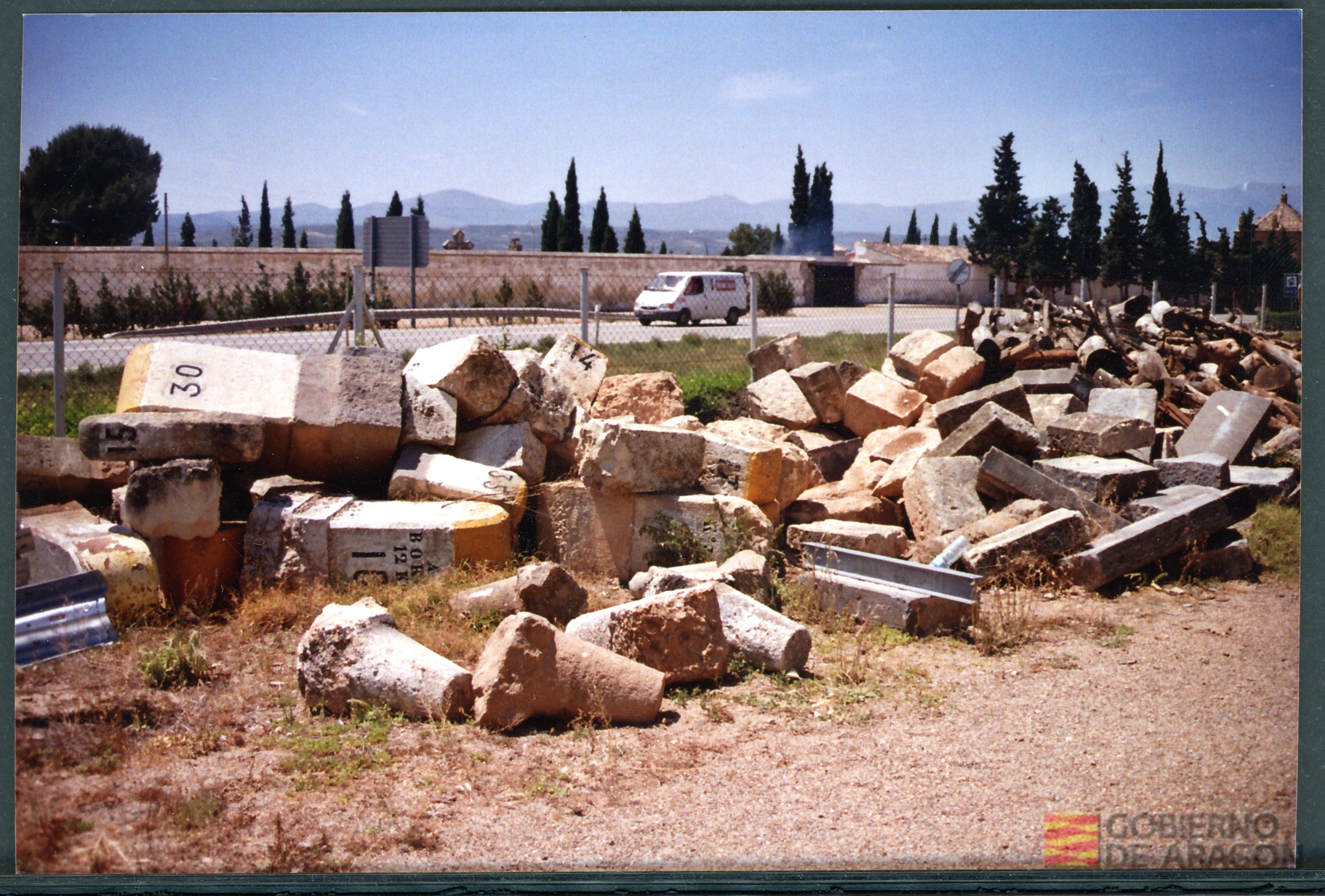 Acumulación de piedras. Ángel Crespo Yagüe. Borja