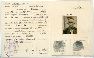 Abardia Ortiz, David. Huesca
