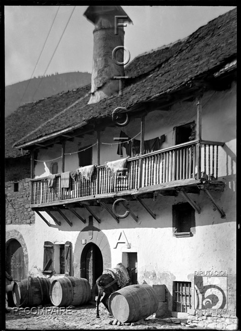 "Un mirador". Ricardo Compairé Escartín. Ansó