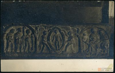 Sarcófago de Doña Sancha, conservado en el Monasterio de las Benitas de Jaca