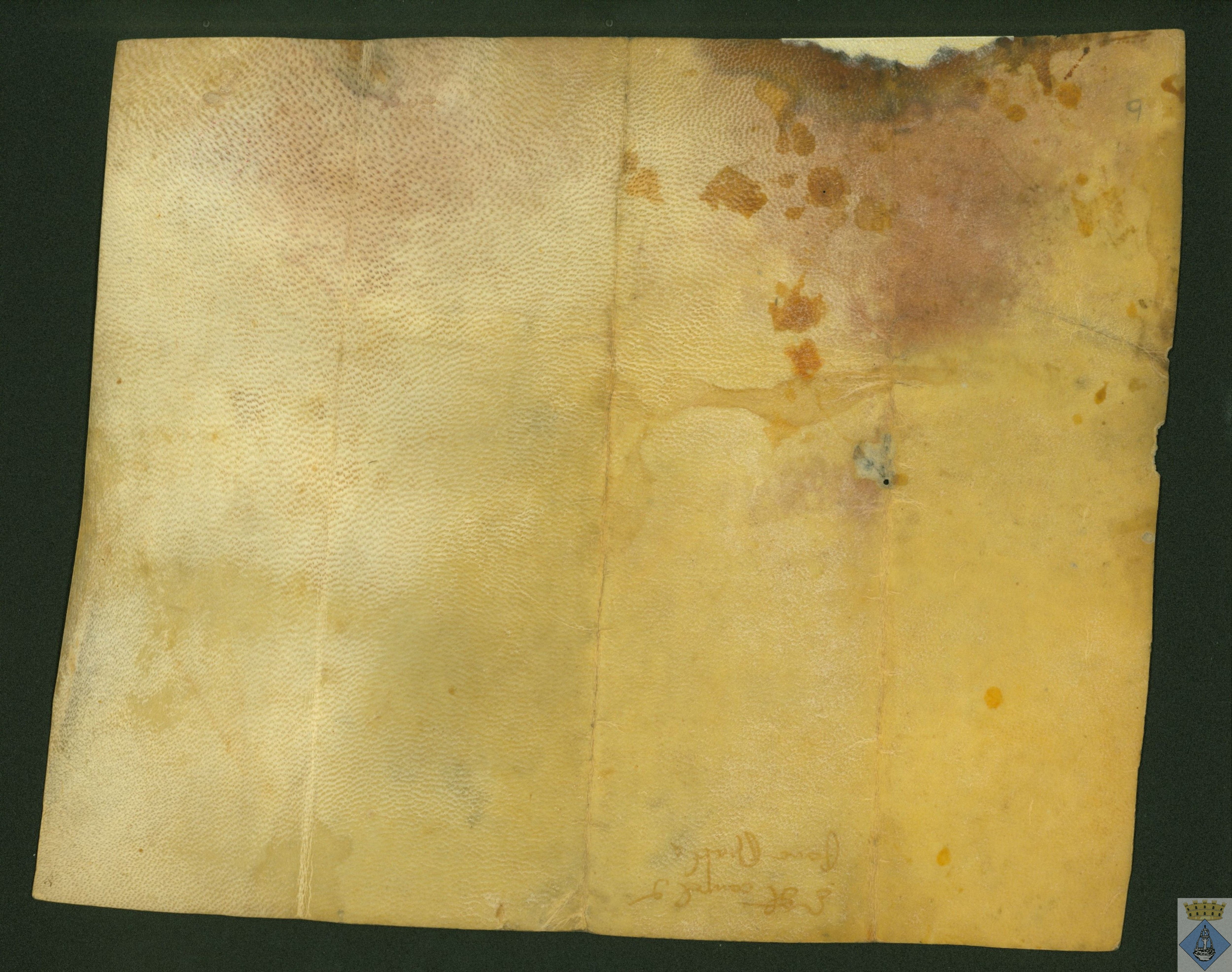 Carta de venta que Antonio Pormi hace al Concejo de Fuentespalda de una pieza de tierra, por precio de 50 sueldos.