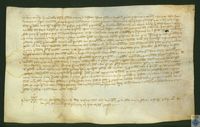 Apoca por la que Juan Martín de Alforea, rector de Longares y representante del arzobispo de Zaragoza, ha recibido 1.800 sueldos jaqueses del Concejo y Universidad de Fuentespalda
