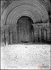 Alcañiz (Teruel). Portada de la capilla del castillo calatravo de Puy Pinós. José Galiay Sarañana