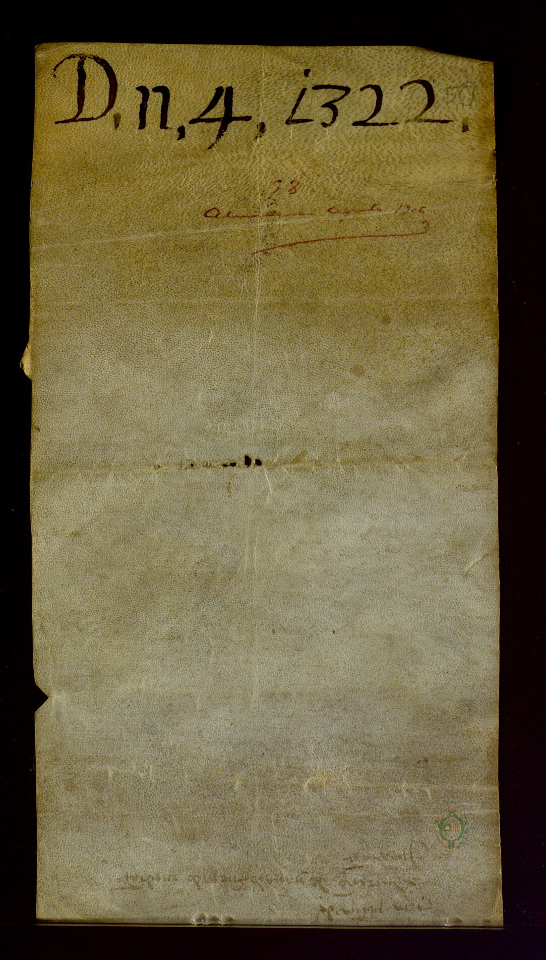 Rodrigo Gil de Lupiñén y su pastor Domingo Palacio, su pastor, comparecen ante un representante del concejo de Almudévar para declarar bajo juramento los bienes que les había tomado el concejo de Almudévar con su valor, reclamando la devolución del importe.