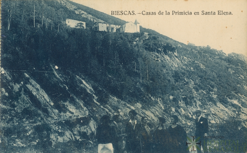 "Biescas. Casa de la Primicia en Santa Elena."