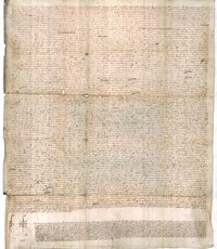 Sentencia dada por la ciudad de Zaragoza contra mosen Juan y Jaime Cerdán sobre pastos comunes que la ciudad tiene en los montes de El Castellar